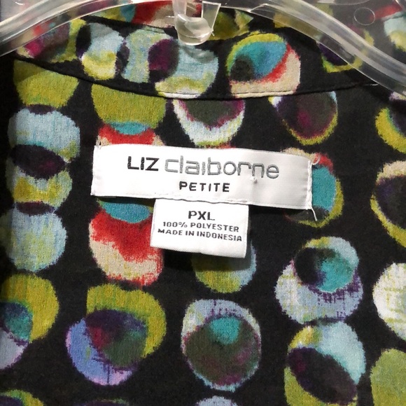 Liz Claiborne Ladies Petite Sleeveless Blouse - Picture 4 of 10